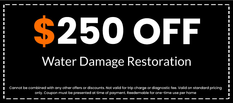 Discounts on Water Damage Restoration